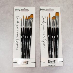 Grimas Face Paint Brush Set 2xset