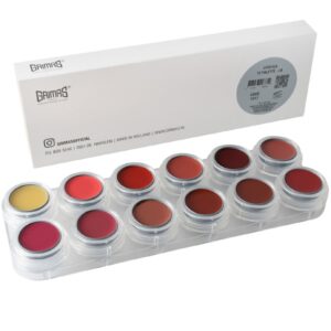 Grimas Lipstick (pure) Palette Nr: Lb Palet 12