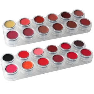 Grimas Lipstick (pure) Palette Nr: Lk(lb+lf) Palet 24