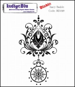 Indigoblu Dinkie Stempel Fancy Bauble
