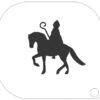 Grimas Make Up Template Nr: 77 Sint Op Paard
