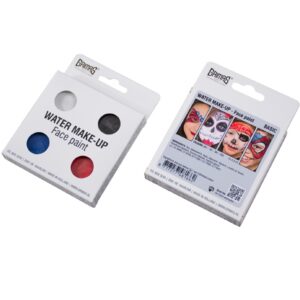 Grimas Water Make Up 4xa1 Schmink Palet Basic 4 X 2,5 Ml