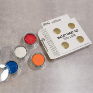 Grimas Water Make Up 4xa1 Schmink Palet Holland 4 X 2,5 Ml