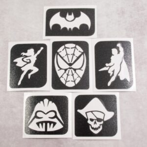 Grimas Temporary Tattoo Stencil Set Hero