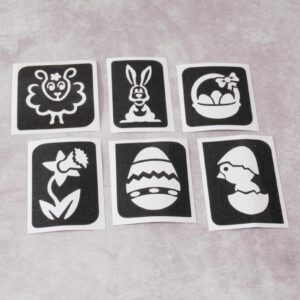 Grimas Temporary Tattoo Stencil Set Spring/easter
