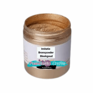 Imitatie Bronspoeder Bleekgoud 250 Gram