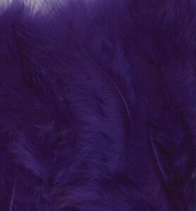 Marabou Feathers,paars,15pcs