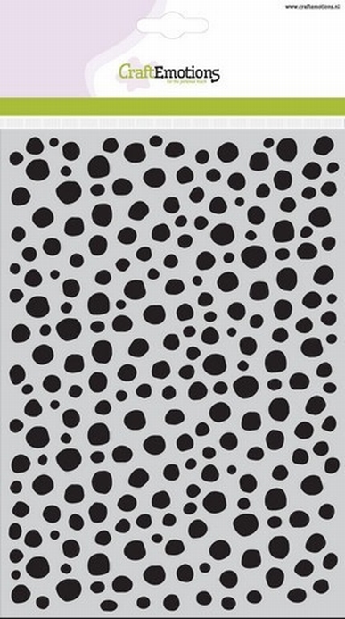 Craftemotions Mask Stencil Dots Irregularly