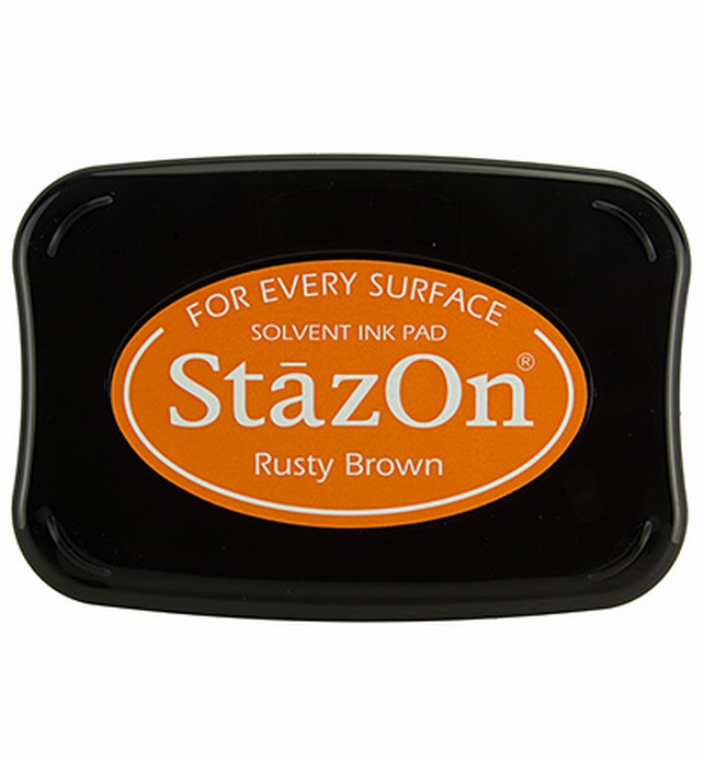 Stazon Ink Rusty Brown