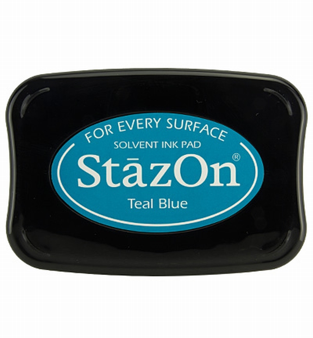 Stazon Ink Teal Blue