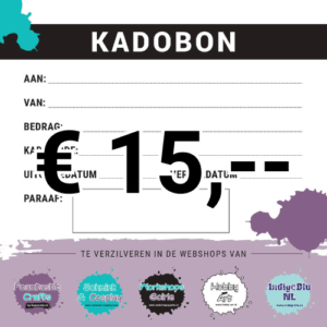 Kadobon € 15,
