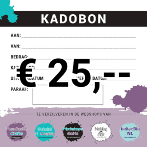 Kadobon € 25,