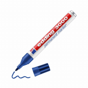 Edding 3000 Permanent Marker Blauw