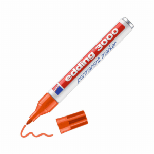 Edding 3000 Permanent Marker Oranje