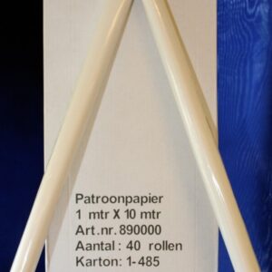 Patroonpapier Op Rol Wit