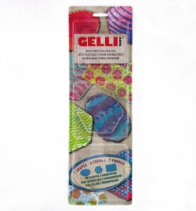 Gelli Plate Set Oval, Hexagon, & Rectangle Gelli Arts Set