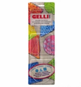 Gelli Plate Set Circle, Triangel, & Square Gelli Arts Set