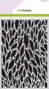 Craftemotions Mask Stencil Botanical Bladeren