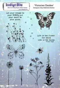 Indigoblu Stempel Victorian Garden A5