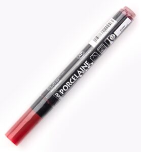 Pébéo Porcelaine 150 Marker Scarlet Red