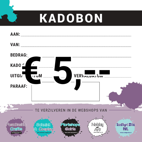 Kadobon € 5,