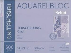 Schut Terschelling Glad Aquarelblok Schut 18 X 24 Cm