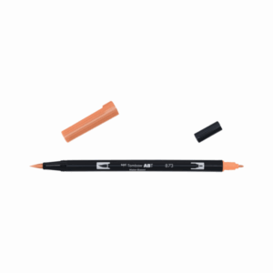 Tombow Abt Dual Brush Pen Coral Nr 873