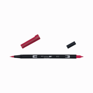 Tombow Abt Dual Brush Pen Cherry Nr 815