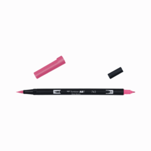 Tombow ABT Dual Brush pen Hot Pink - nr 743
