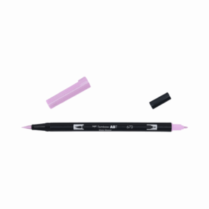 Tombow Abt Dual Brush Pen Orchid Nr 673