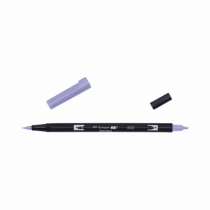 Tombow Abt Dual Brush Pen Periwinkle Nr 603