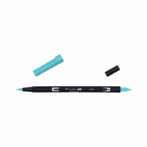 Tombow Abt Dual Brush Pen Process Blue Nr 452