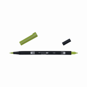 Tombow Abt Dual Brush Pen Dark Olive Nr 158