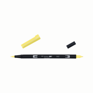 Tombow Abt Dual Brush Pen Pale Yellow Nr 062