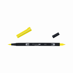 Tombow Abt Dual Brush Pen Process Yellow Nr 055