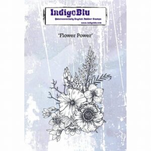 Indigoblu Stempel Flower Power