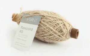 Vivant Jute Flax Koord XS, 1mm, gebleekt