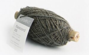 Vivant Jute Flax Koord XS, 1mm, grijs
