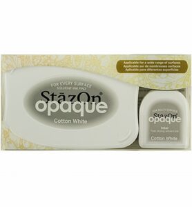 Stazon Ink Opaque Cotton White Set