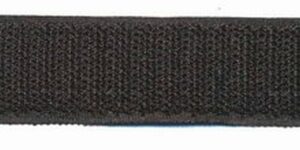 Klittenband 25mm Zwart 1 Meter