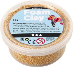 Foam Clay Goud Metallic 35 Gr