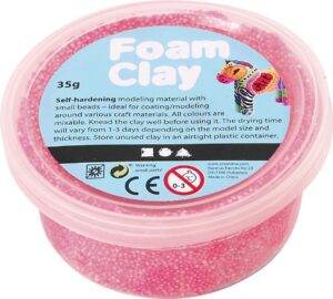 Foam Clay Neon Rose 35 Gr