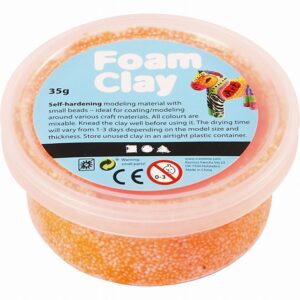 Foam Clay Neon Oranje 35 Gr