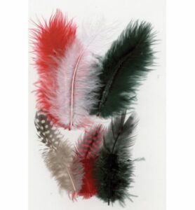 Marabou & Guinea Fowl Mix Christmas