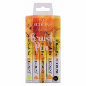 Ecoline Brushpen Set Geel