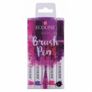 Ecoline Brushpen Set Violet