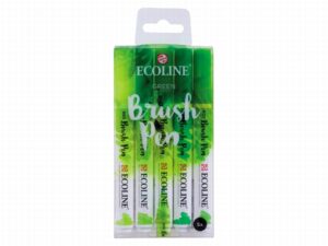 Ecoline Brushpen Set Groen