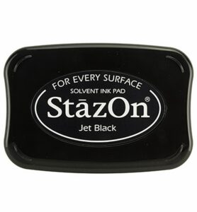 StaZon Ink Jet Black - Foamtastic Crafts