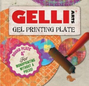 Gelli Plate Rond 4 Inch Gelli Arts