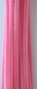 Chenille Draad, 6 Mm, Roze 20 Stuks In Zakje